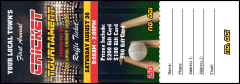 Cricket 2 Raffle Ticket