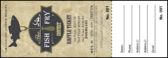 Fish Fry Raffle Ticket