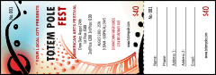 All Purpose Tribal Raffle Ticket