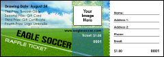 Soccer Schedule Raffle Ticket