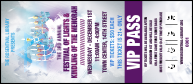 Hanukkah Abstract VIP Pass