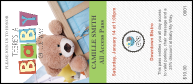 Baby Shower Teddy VIP Pass
