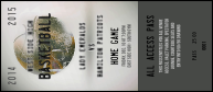 Basketball Schedule VIP Pass