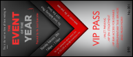Red and Silver VIP Pass