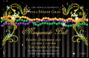 Mardi Gras Beads Drink Ticket