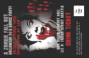Zombie Woman Drink Ticket