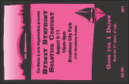 Sydney Drink Ticket (Pink)