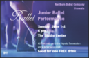 Ballet Drink Ticket
