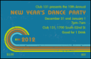 2012 Retro Rainbow Drink Ticket