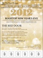 Gold Glitter Image Flyer