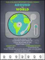 World Music Logo Flyer