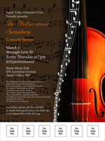 Symphony Flyer with Image Upload