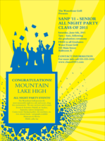 Bright Ideas Graduation Flyer Logo