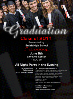 Graduation Diploma Flyer
