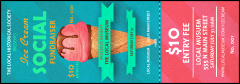 Ice Cream Social Event Ticket