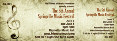 Music Festival 2 Event Ticket
