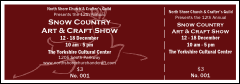 Christmas Reindeer General Admission Ticket 002
