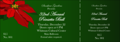 Christmas Poinsettia General Admission Ticket 002