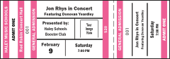 Pink Image General Admission Ticket