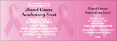Pink Ribbon General Admission Ticket 001