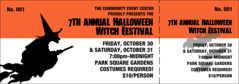 Halloween Witch General Admission Ticket 001 (QT_GA_WS_204)