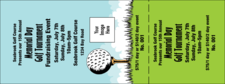Golf Event Ticket
