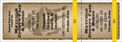 Rodeo Ticket 002