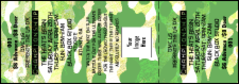 Camouflage Ticket