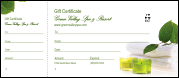 Spa Logo Gift Certificate