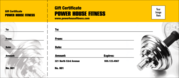 Dumbbell Logo Gift Certificate