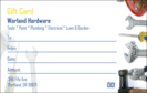 Hardware Gift Card