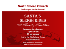 Christmas Scene Invitation 001