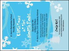 Paper Snowflake Invitation