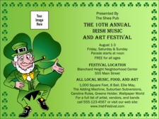 St. Patrick's Day Invitation