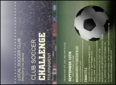 Soccer Stadium Invitation