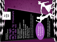 50s Swing Dance Invitation