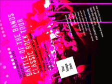 Rock Concert Pink Invitation