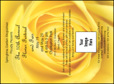 Yellow Rose Invitation