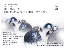Christmas Ornament Invitation