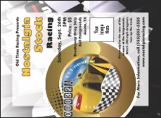 Stock Car Racing Invitation