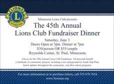 Lions Club Invitation