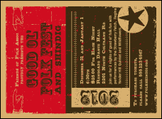 2012 Woodcut Invitation