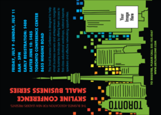 Toronto Postcard (Black)