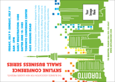 Toronto Postcard (White)