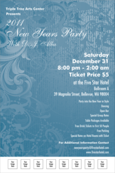 Year Classic Blue Poster