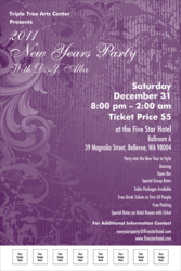 Year Classic Purple Poster