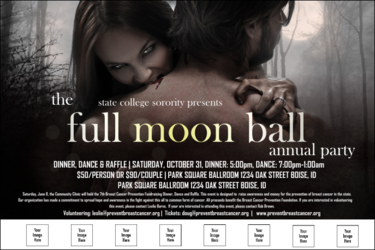 Vampire at Dusk Image Poster