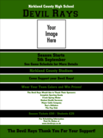 Sports Flyer 001 in Green and Black