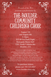 Choral Poster