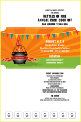 Chili Cookoff Poster